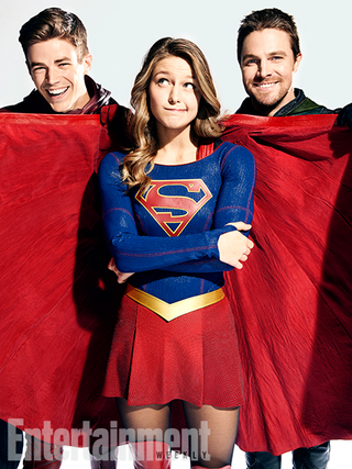 Illustration for article titled First Look at the Massive DC/CW Crossover Also Contains All Known Joy in the World